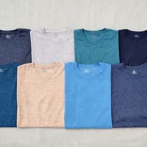 LOT Men's Short-Sleeve Crewneck Shirt LOT of 11